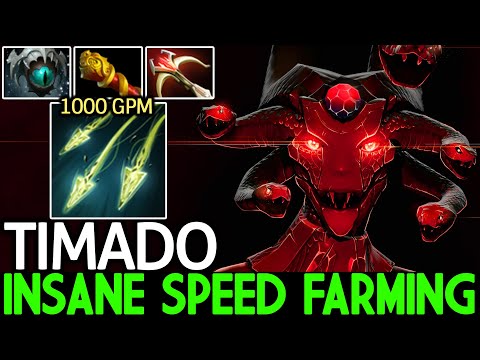 TIMADO [Medusa] Insane Speed Farming 1000 GPM Raid Boss Dota 2