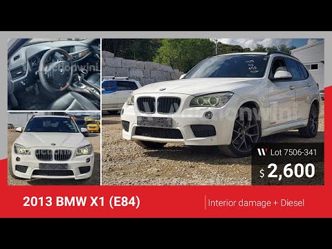 Auction 27/10 2013 BMW X1 (E84) - $2,600 #auctionwini #usedcars #bmw