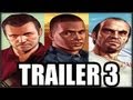 GTA V Michael,Trevor,Franklin Trailers And Reactions!