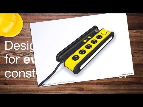 HPM-Legrand, Pro user powerboard P04, designed by Sequoia-studio, industrial design agency