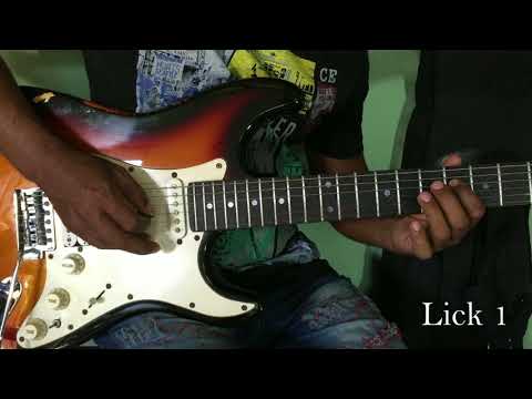 Dawasak da handawaka  Guitar solo & Lesson by Prashan...