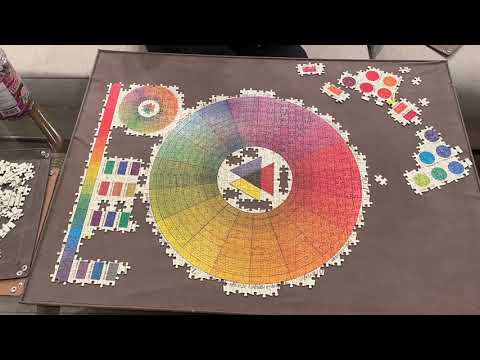 Timelapse | "Colour Chart" by Cavallini & Co - 1000 Pc Puzzle