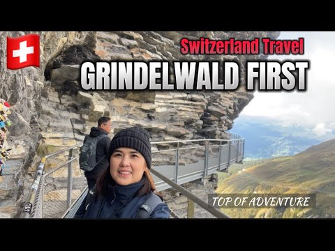 GRINDELWALD FIRST | SWITZERLAND, A Thrilling CLIFF WALK by Tissot with an Amazing view
