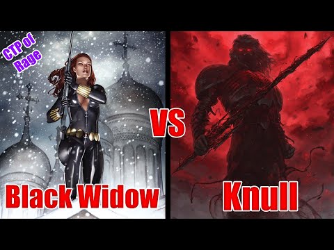 Black Widow Vs Knull! Real Power House! (Marvel Future Fight)