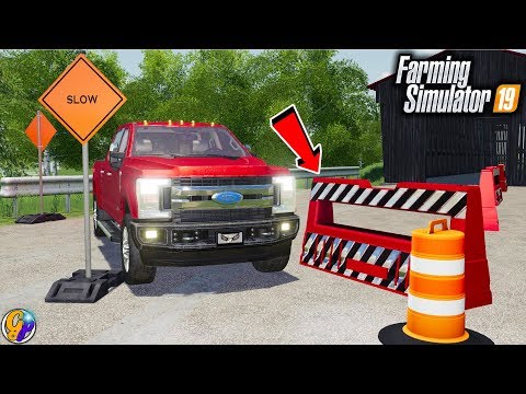 FS19 - BRIDGE BUILDING $55,000 SIGNS FARMING SIMULATOR 19