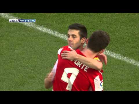 Gol de Laporte (3-0) en el Athletic Club - UD Almería - HD