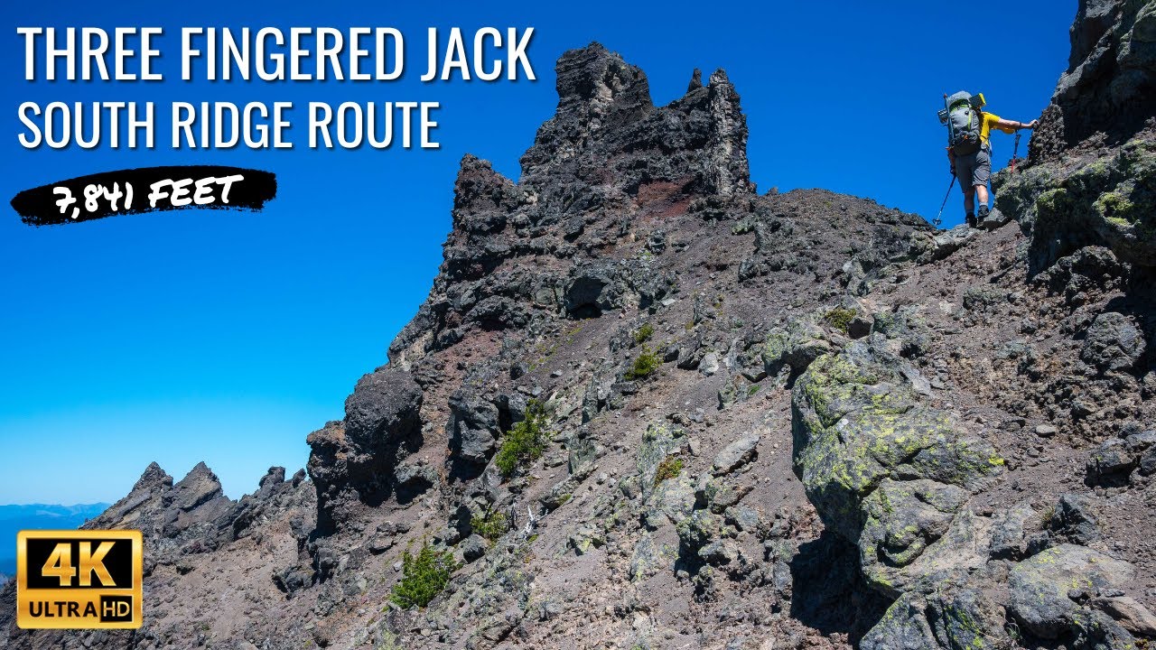 Three Fingered Jack Summit Climb | South Ridge Route