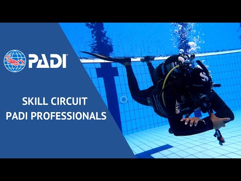 HOW TO perform a PADI SKILL CIRCUIT | PADI SCUBA SKILLS