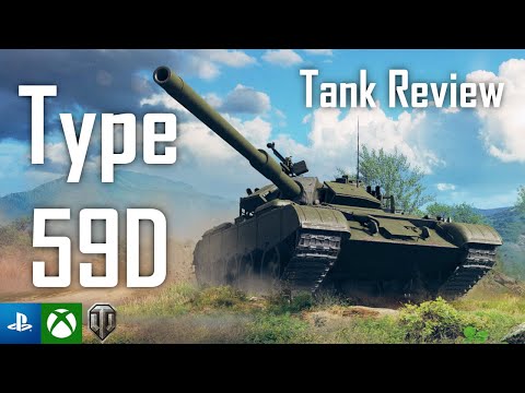 | Type 59D - Cold War Tank Review | World of Tanks Modern Armor | WoT Console | Red Tigers |