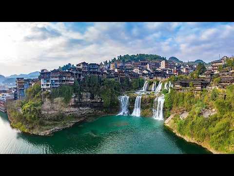 Live: Hunan's Furong – the ancient town hanging on a waterfall