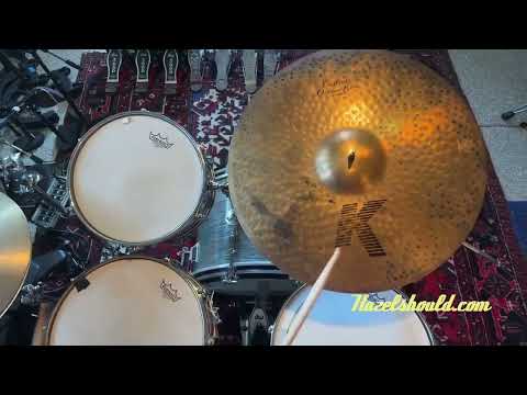 Zildjian K CUSTOM ORGANIC Ride 21” PERFECT! 2542 g DRY w RAW TOP & BRILLIANT UNDERSIDE! Why Pay $580? imagen 7