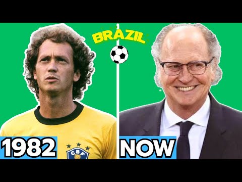 Brazil 🇧🇷 World Cup 1982 Squad ⚽ Then and Now