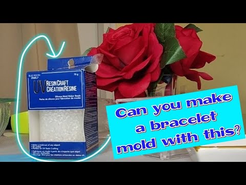 DIY Silicone Bracelet Mold attempt for Using UV Resin. Pass or Fail?