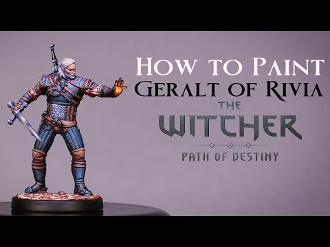 How to Paint Geralt of Rivia