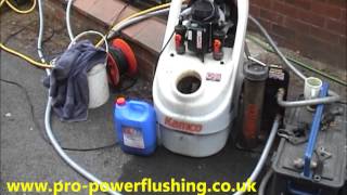 preview picture of video 'power flushing central heating video wilmslow cheshire'