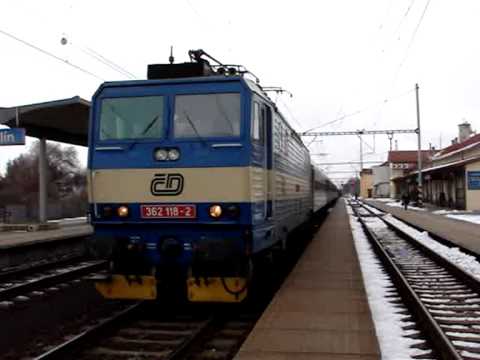 Vlaky Hulín: R 806, start, 9.12.2010