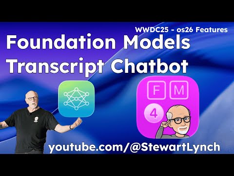 Using SwiftUI Foundation Models Transcripts to build a Chatbot thumbnail
