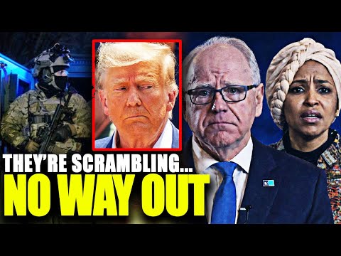 They Didn't Expect THIS — Ilhan Omar & Tim Walz Panic as the Walls Close In