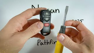 Nissan Pathfinder Key Fob Battery Replacement (2002 - 2012)