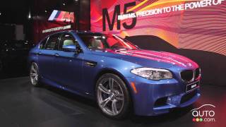 BMW M5 2013 au Salon de l'auto de Détroit