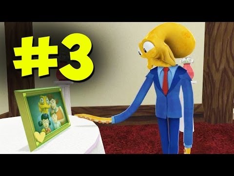 Octodad Dadliest Catch Walkthrough Part 3 - Aquatic Fun Center (Let's Play Gameplay 1080p)