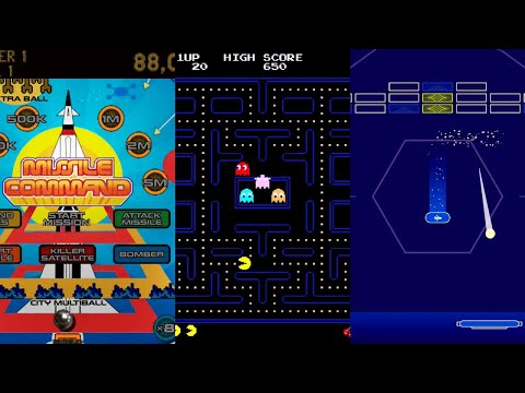MY ARCADE ATARI GAMESTATION GO Gameplay 🕹️ Super-fun retro console