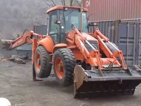 Превью видео о Экскаватор колесный Hitachi FB200 2005 года во Владивостоке.
