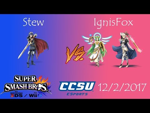 Riptide 4 Smash 4 - Stew (Lucina) vs IgnisFox (Palutena, Corrin)