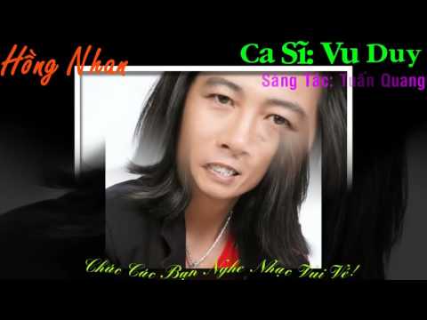Hồng Nhan   Ca Sĩ Vũ Duy Ghép Từ nhạc CD Gốc