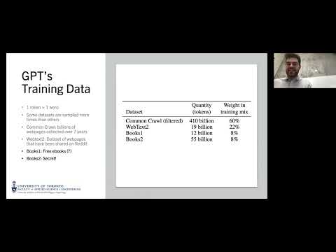 Hacknight #382 with Alex Olson: ChatGPT and Large Language Models 101