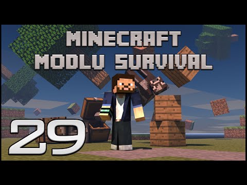 Minecraft: Modlu Survival - Bölüm 29 | AZ KALDI