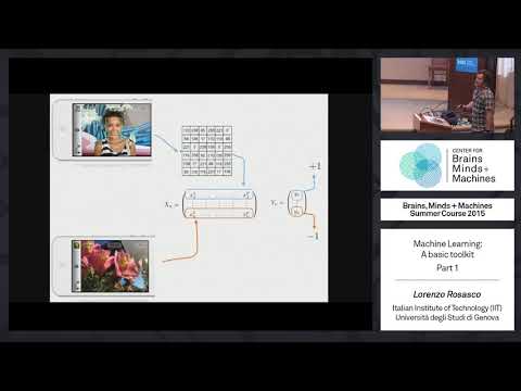 Tutorial 3.1: Lorenzo Rosasco - Machine Learning Part 1