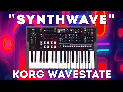 Korg Wavestate - "Synthwave" Soundset (40 Performances)