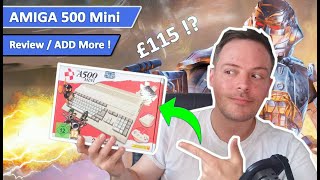 Amiga 500 mini ( a500 ) review / add more games
