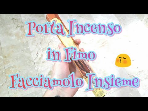 Porta Incenso in Fimo // Facciamolo Insieme ❤