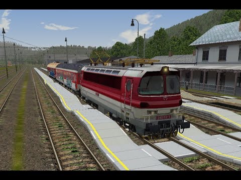Microsoft Train Simulator - trať ŽSR 150 | Os 5723 Žarnovica - Zvolen Ep. 2