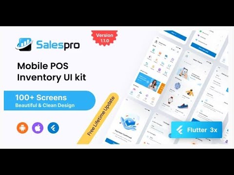 SalesPro  Flutter POS and Inventory Account UI Kit