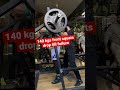 140 kgs front squat in cut phase (80 kgs bodyweight )