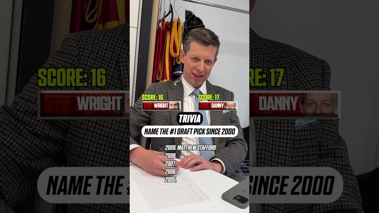 Nick vs. Danny: Name the #1 draft pick every year since 2000 #nfl #trivia