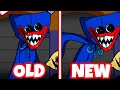 Huggy Wuggy Playtime OLD Vs NEW FNF Poppy Playtime Mod Hard FNF Poppy Playtime Mod Anim Update