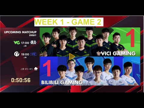 VG vs BLG | 2020 LOL PRO League Spring Split - Week 1 | Vici vs Bilibili | Game 2