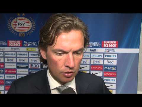 Reactie Alex Pastoor na afloop van PSV - N.E.C.