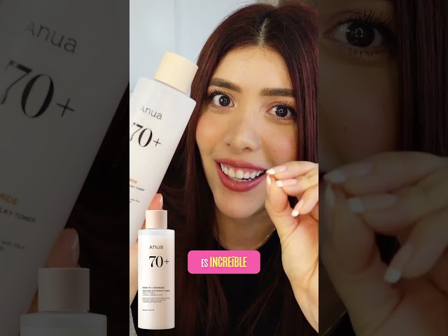 Vídeo relacionado con Anua Rice 70 Glow Milky Toner, Tónico facial con Agua de arroz, Niacinamida y Ceramidas, piel luminosa, Sin fragancia, skincare coreano, 250ml
