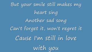 Jonas Brothers - Still in love with you (lyrics)