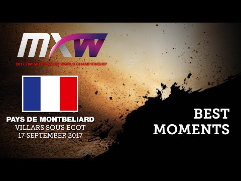 WMX Race2 Best Moments - MXGP of Pays de Montbeliard 2017