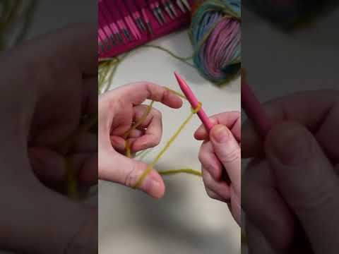 3 Methoden für die Anfangsschlinge beim Maschenanschlag