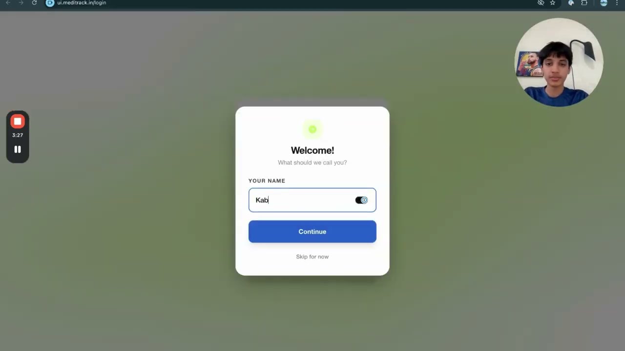 MediTrack Product Demo