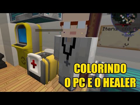 COMO COLORIR O PC E O HEALER DA COR QUE QUISER - PIXELMON - EP 36