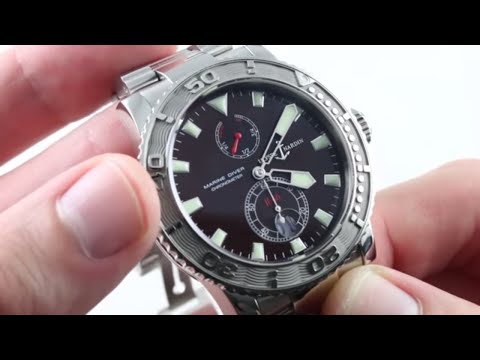 Ulysse Nardin Maxi Marine Diver Chronometer 263-33-7/95 Luxury Watch Review