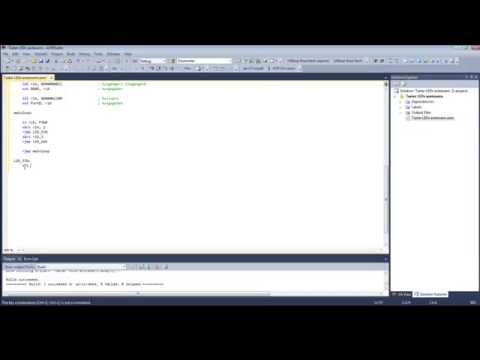 Assembler Programmierung AVR Ein- und Ausgänge initialisieren (LED&Taster)